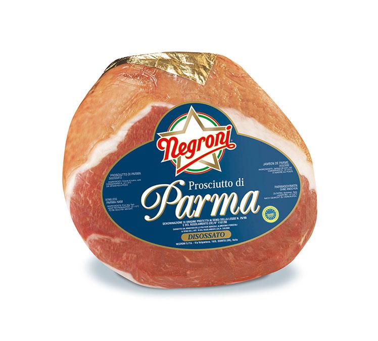 Boneless Prosciutto di Parma P.D.O. Pelatello Negroni
