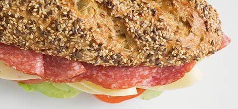 Panino con il salame