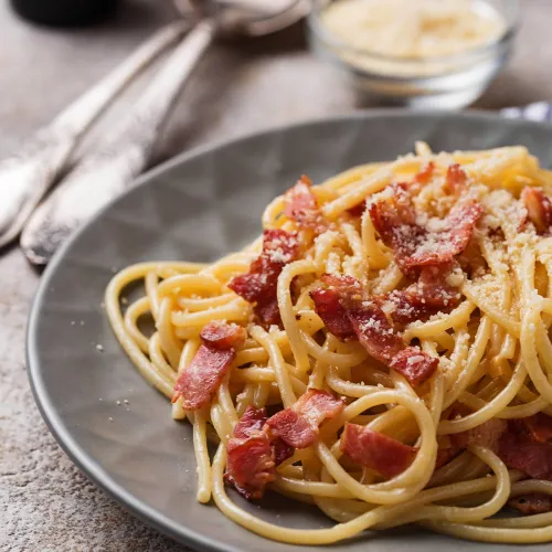 Carbonara con il bacon la ricetta speciale