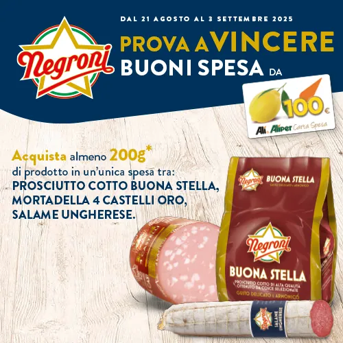 Concorso 2025 Negroni e ALI' ALIPER