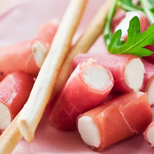 Prosciutto e caprino