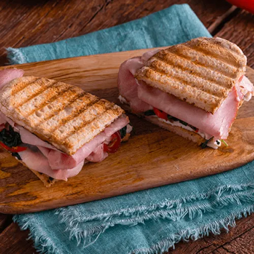 Panino croccante con Arrosto di Prosciutto alla Birra