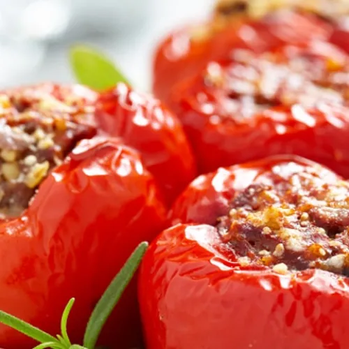 peperoni ripieni salame