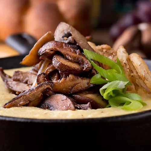 Ragù di funghi e guanciale