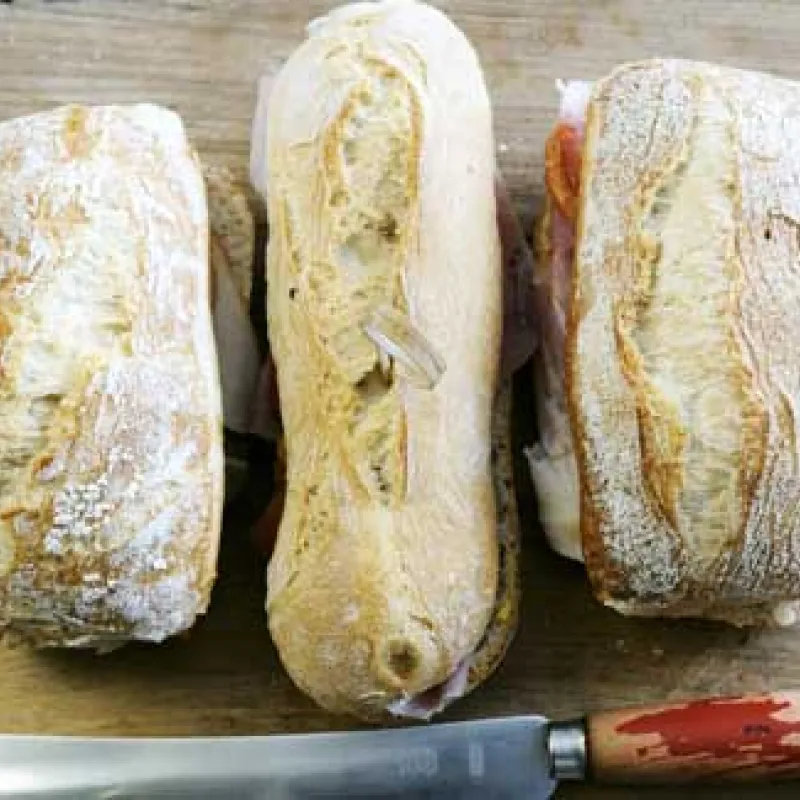 Ciabatte e sfilatini farciti 