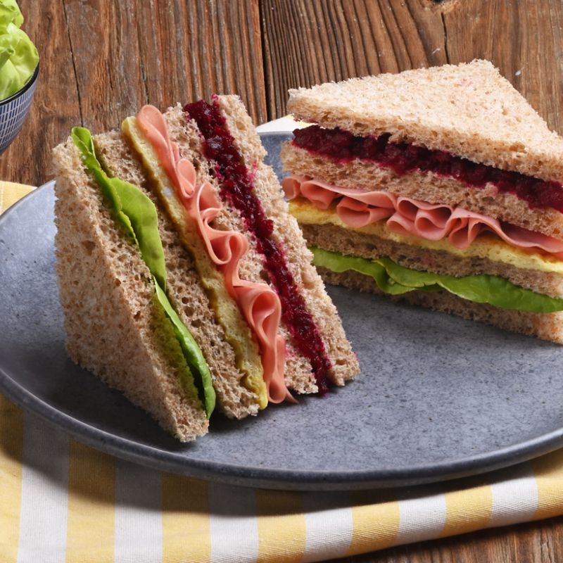 Mini club sandwich arcobaleno