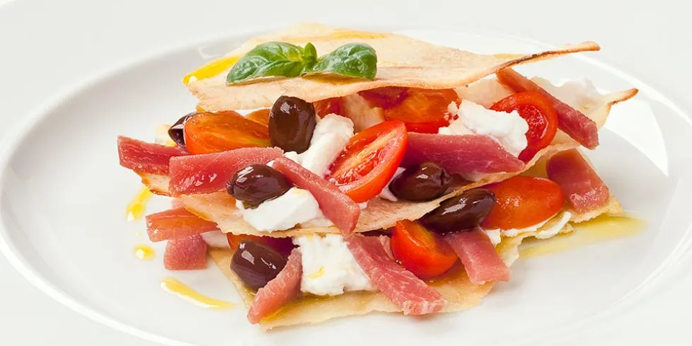  Millefoglie di carasau 